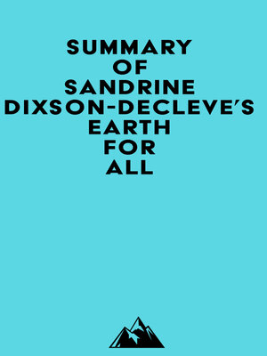 cover image of Summary of Sandrine Dixson-Decleve's Earth for All